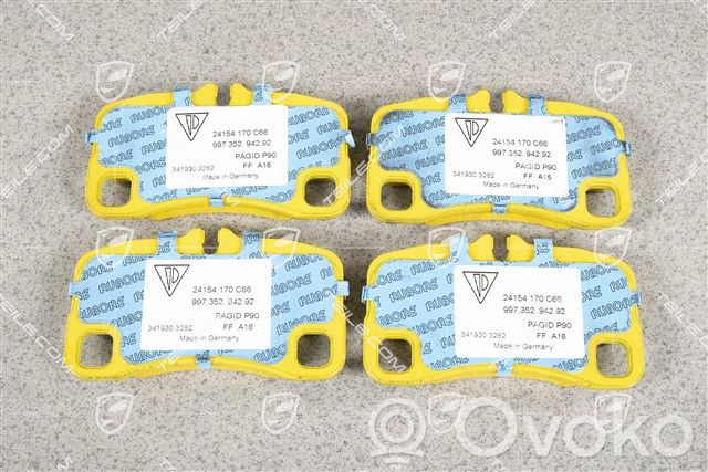 Porsche 911 997 Plaquettes de frein avant 