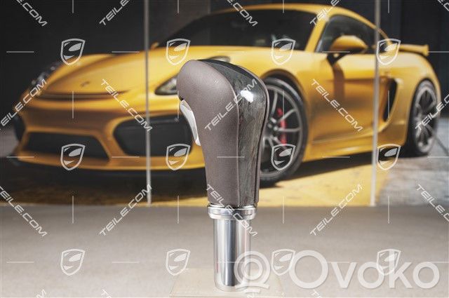 Porsche Cayenne (92A) Buton/manșon piele manetă schimbător viteze 