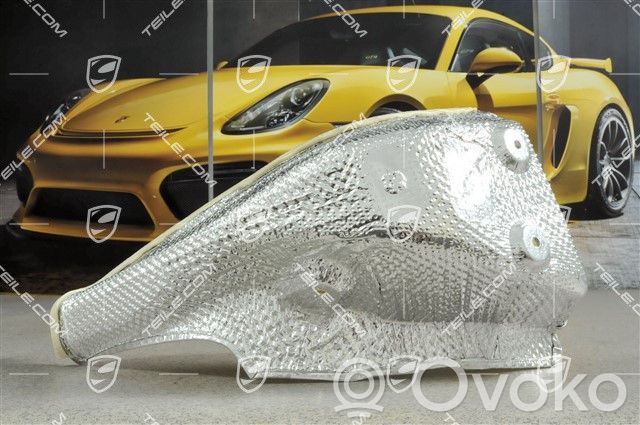 Porsche Cayman 981 Hitzeschutz Abschirmblech 