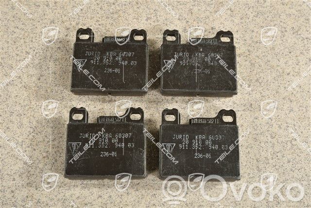 Porsche 911 Plaquettes de frein arrière