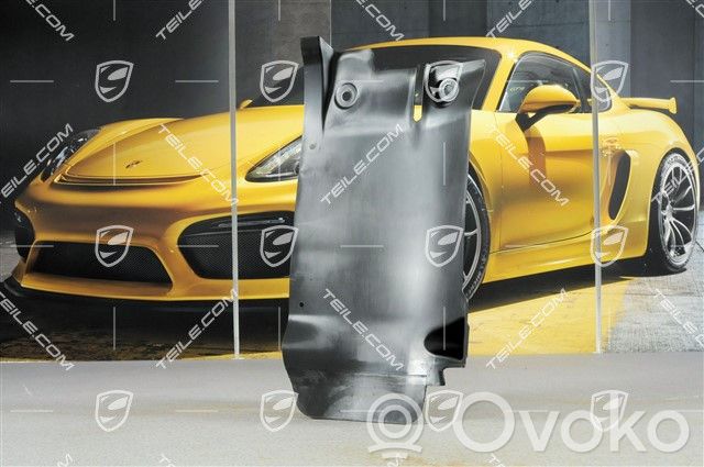 Porsche Boxster 981 Déflecteur d'air de radiateur de refroidissement 