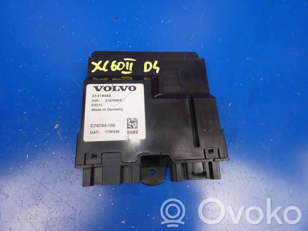 Volvo XC60 Tailgate/trunk control unit/module 