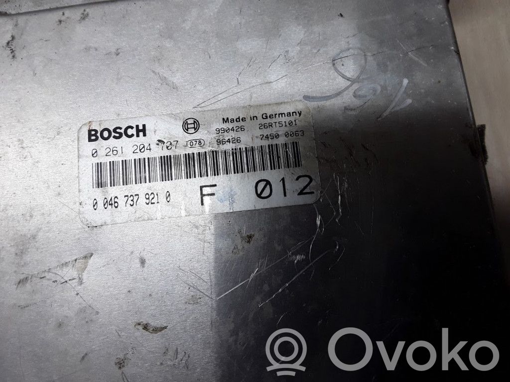 Alfa Romeo 166 Engine control unit/module 