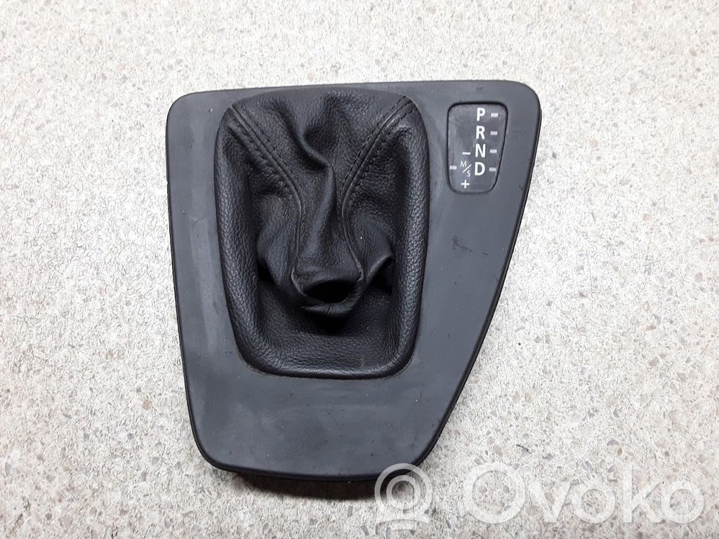 BMW 3 E90 E91 Gear lever shifter trim leather/knob 