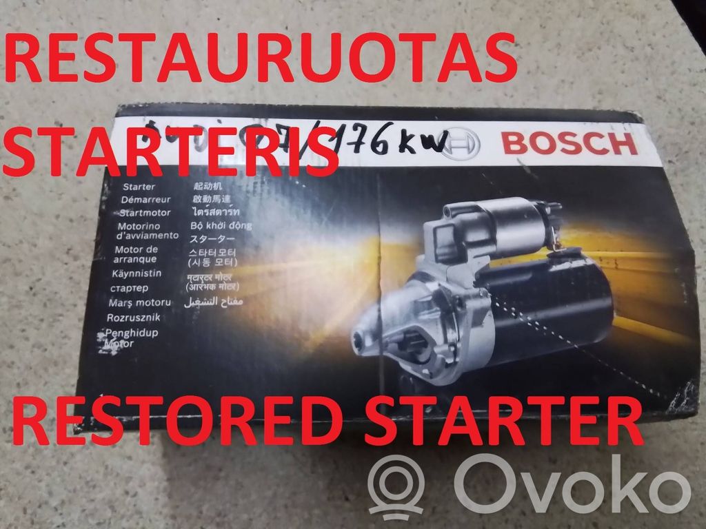 Audi Q7 4L Motor de arranque 