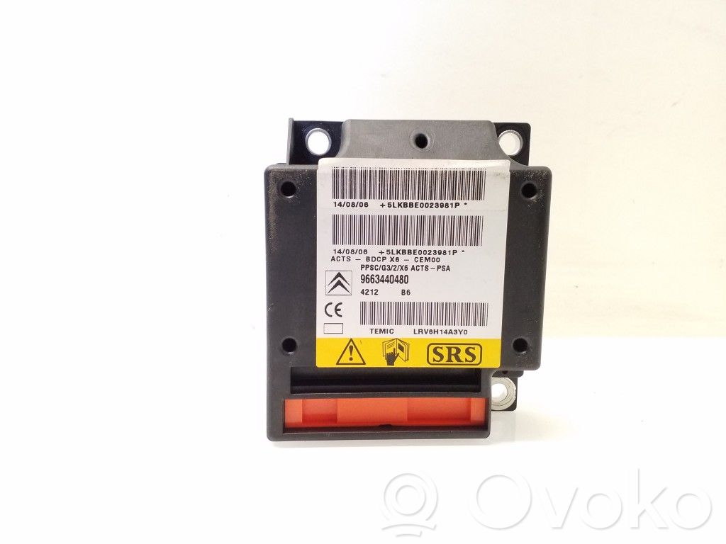 Citroen C6 Airbag control unit/module 