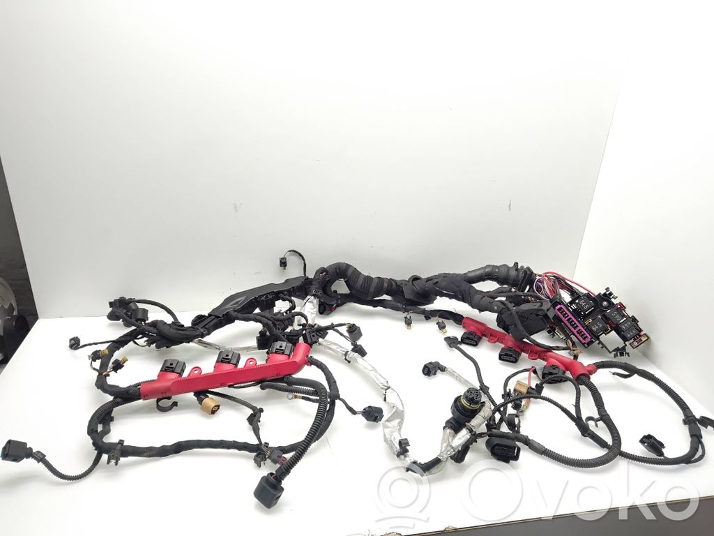 Audi A6 S6 C7 4G Engine installation wiring loom 