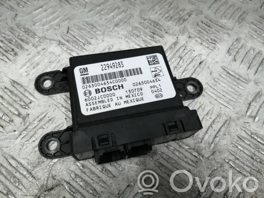 Parking PDC control unit/module   22949283,0263004634,130709,6002JC0000