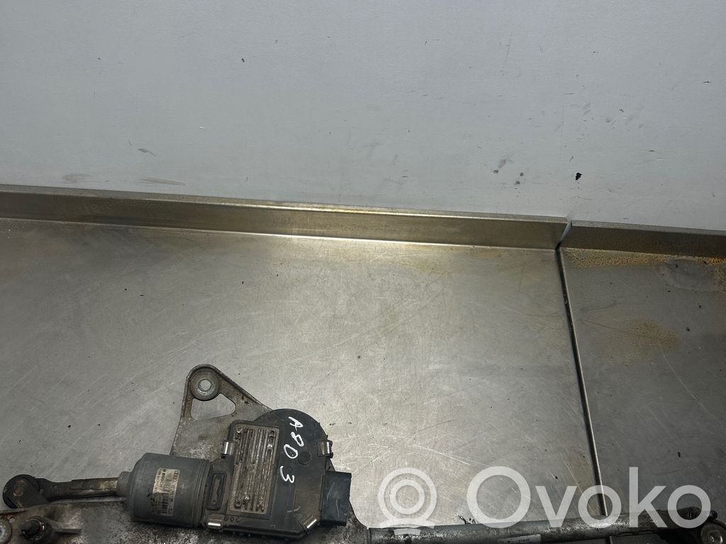 Audi A8 S8 D3 4E Wischergestänge Wischermotor vorne 