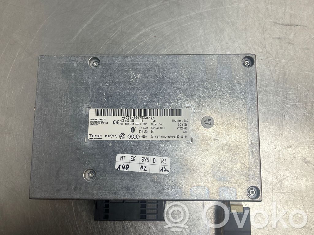 Bluetooth modulis   4E0910336C,4E0862335