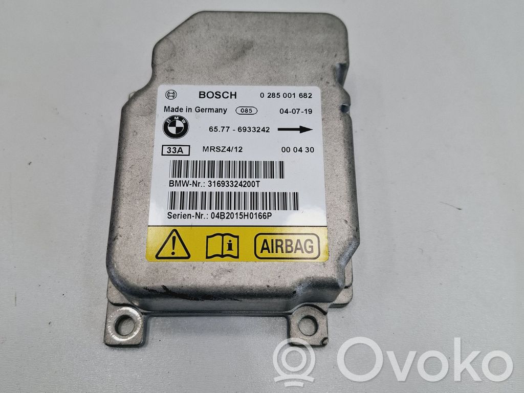 Mini One - Cooper Cabrio R52 Airbag control unit/module 