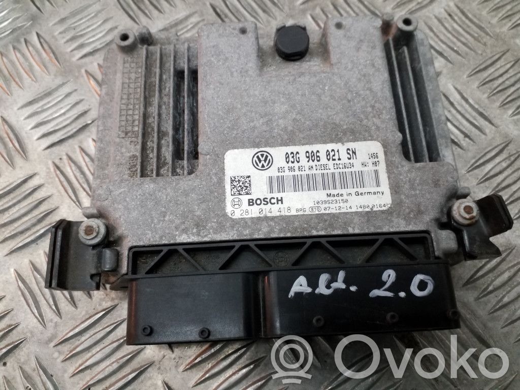 Seat Altea Engine control unit/module ECU 