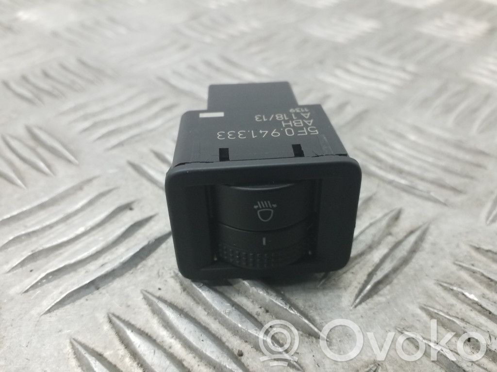 Headlight level height control switch   5F0941333