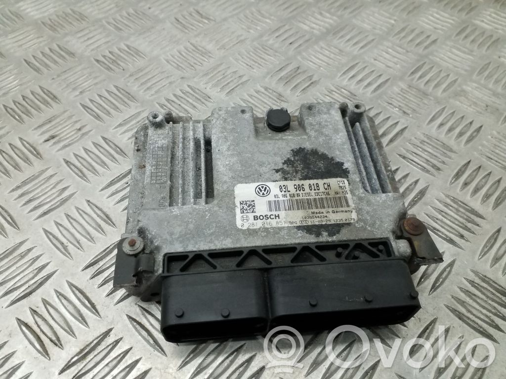 Skoda Superb B6 (3T) Engine control unit/module ECU 