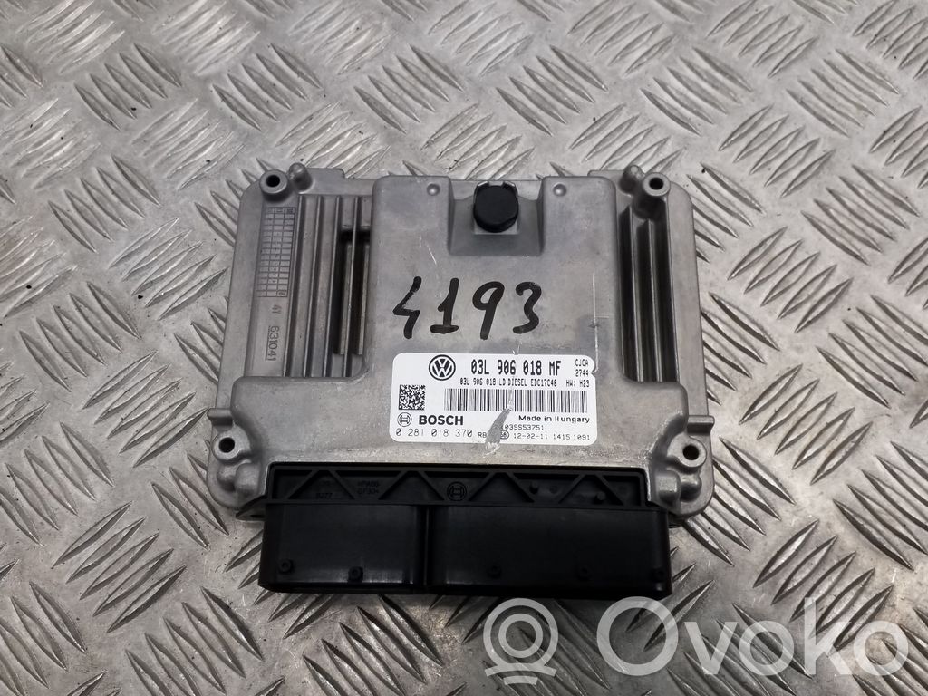 Seat Exeo (3R) Engine control unit/module ECU 