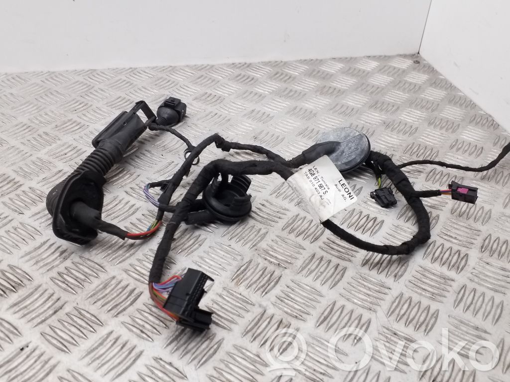 Cableado de puerta trasera   4G8971687S