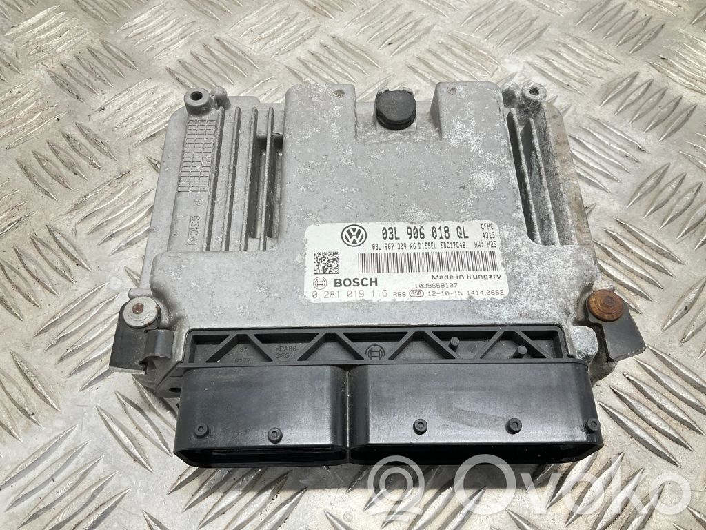 Skoda Yeti (5L) Engine control unit/module ECU 