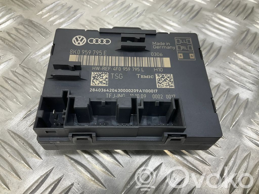 Audi A5 8T 8F Unité de commande module de porte 