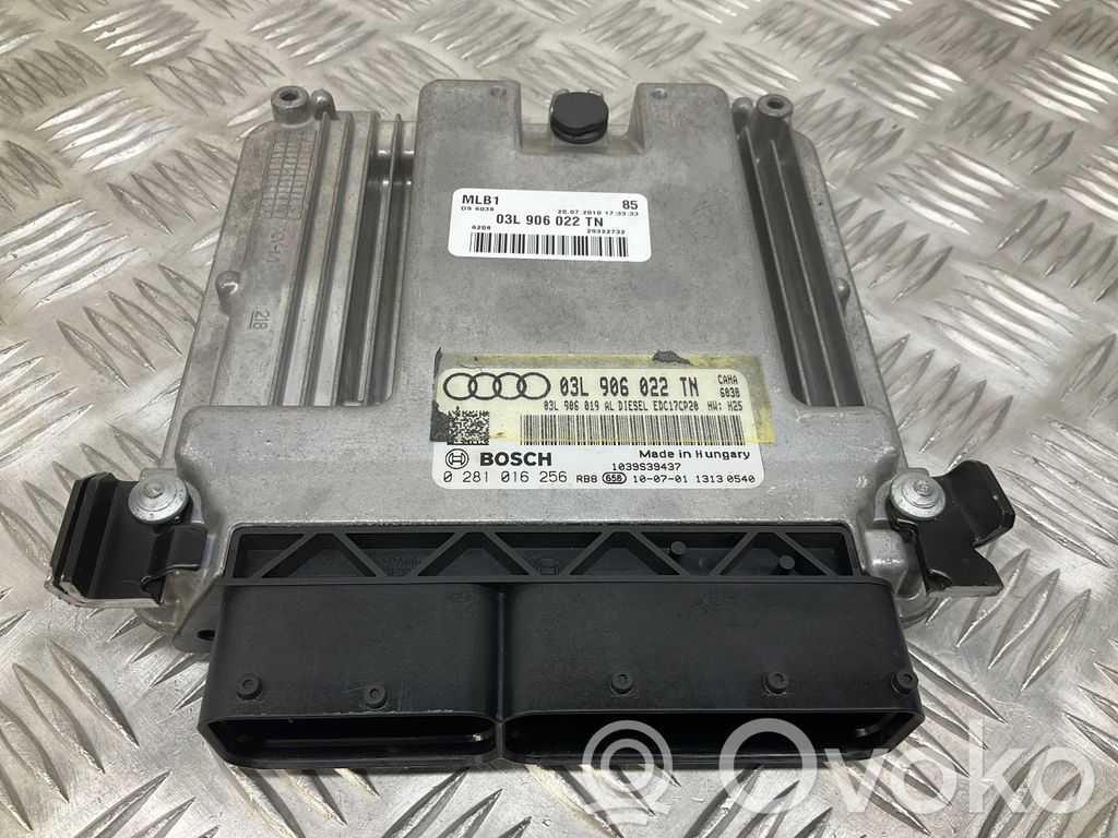 Engine control unit/module ECU   03L906022TN,03L906019AL