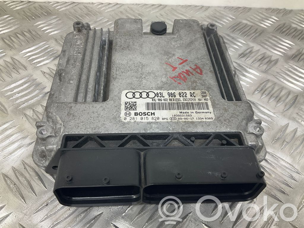 Audi TT TTS Mk2 Engine control unit/module ECU 