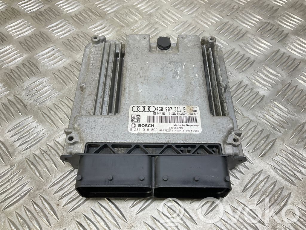 Audi A7 S7 4G Engine control unit/module ECU 