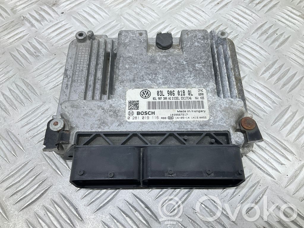 Skoda Yeti (5L) Engine control unit/module ECU 