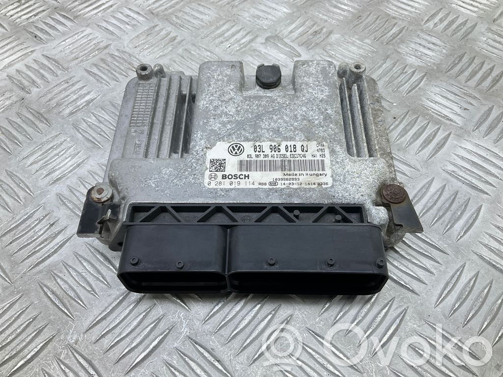 Skoda Yeti (5L) Engine control unit/module ECU 