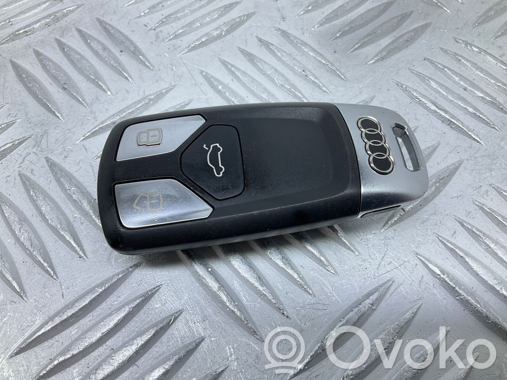 Audi A4 S4 B9 Klucz / Karta zapłonu 