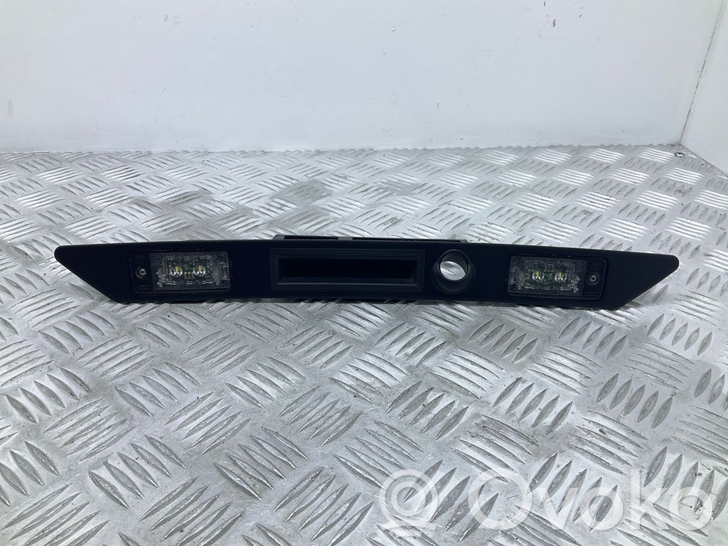 Audi A3 S3 8V Trunk door license plate light bar 