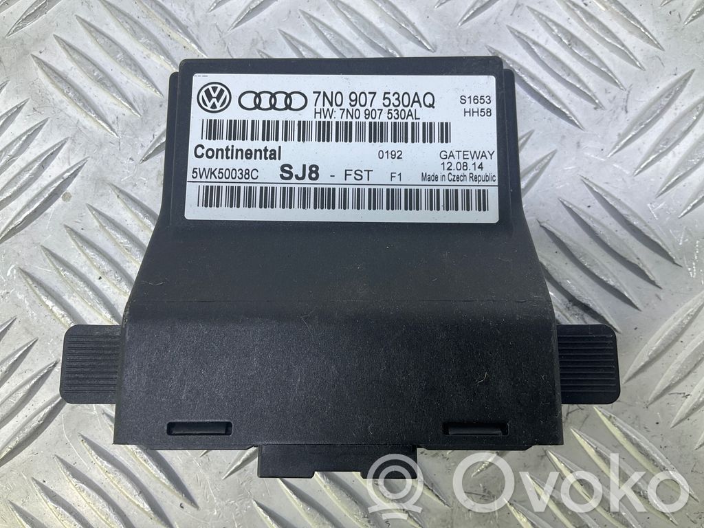 Skoda Superb B6 (3T) Módulo de control Gateway 
