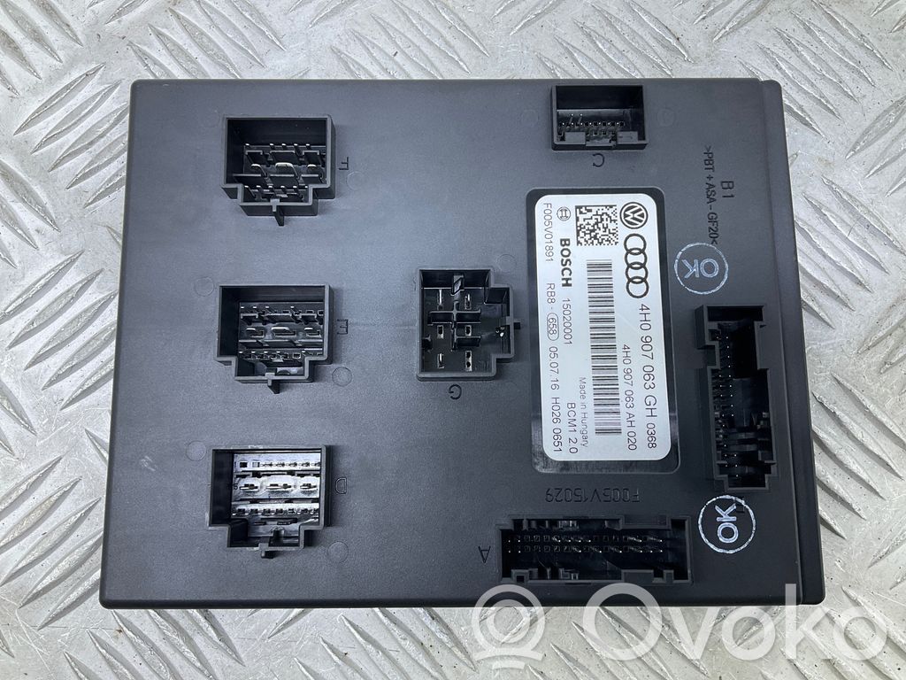Audi A7 S7 4G Komfortsteuergerät Bordnetzsteuergerät 