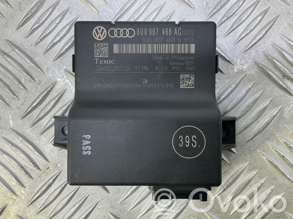 Gateway control module   8U0907468AC,8U0907468G