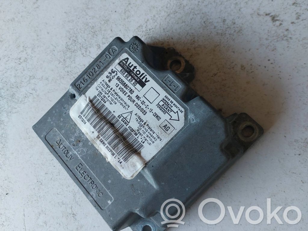 Peugeot 407 Airbag control unit/module 