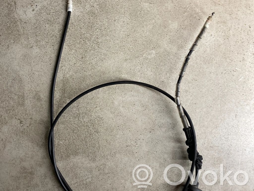 Volvo S40 Système poignée, câble pour serrure de capot 