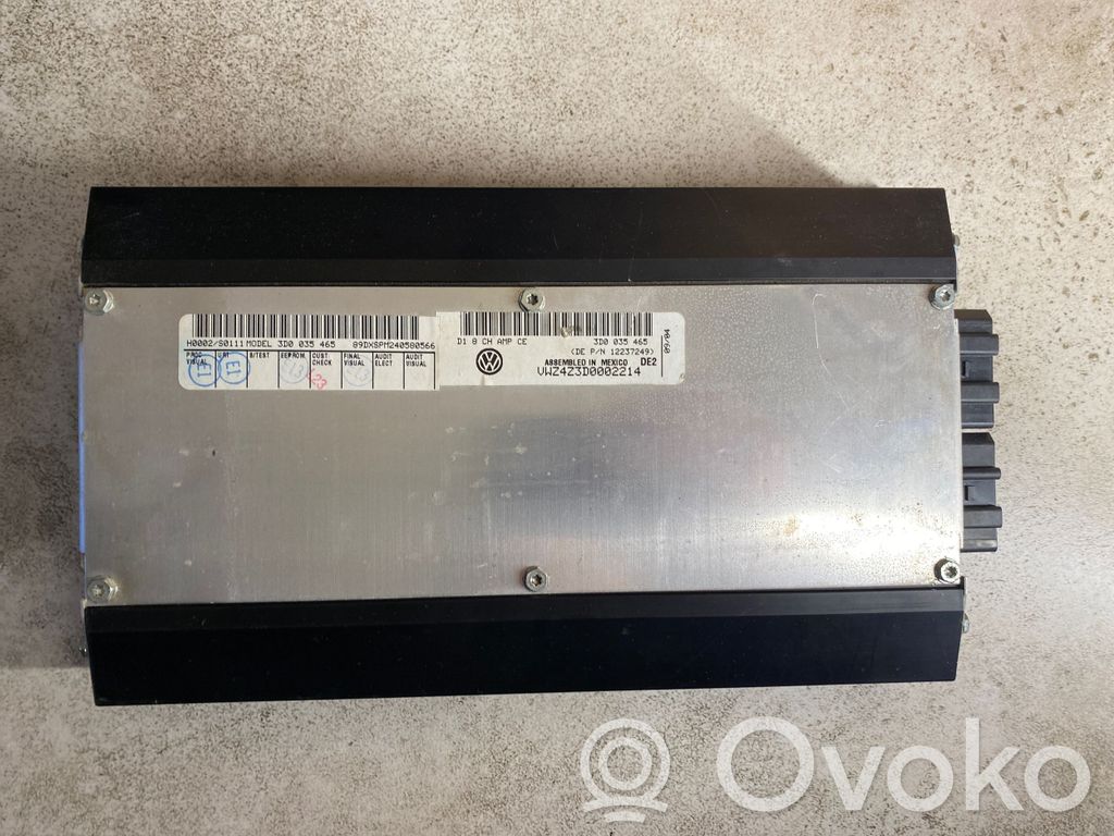 Volkswagen Phaeton Sound amplifier 