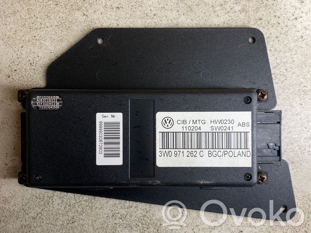 Volkswagen Phaeton Phone control unit/module 