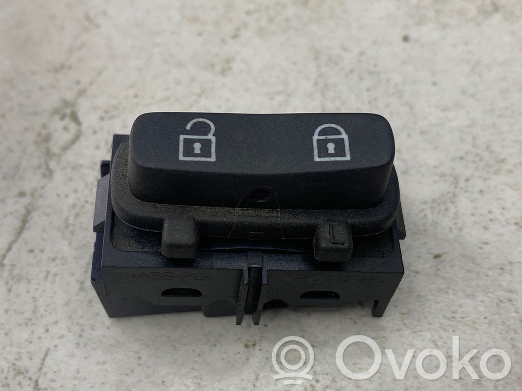 Volvo V70 Botón interruptor de bloqueo de puertas 