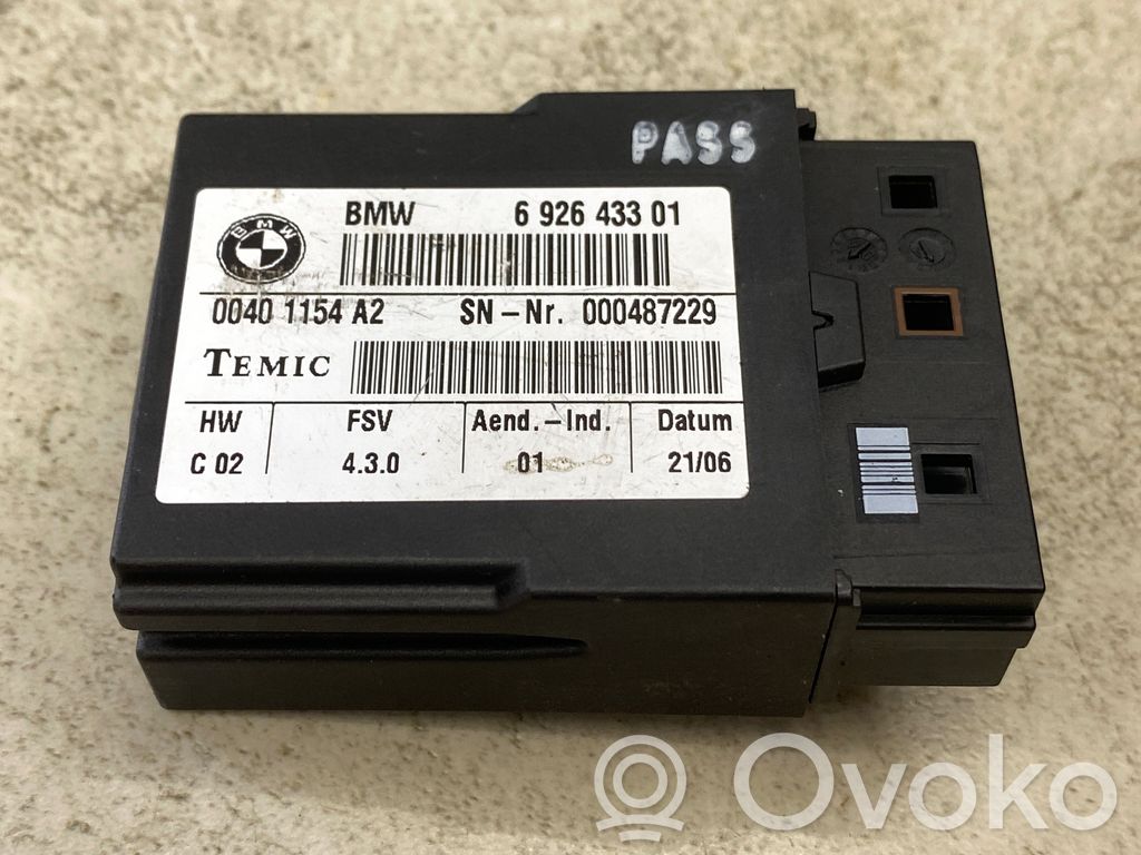 BMW 3 E90 E91 Modul comandă scaune 