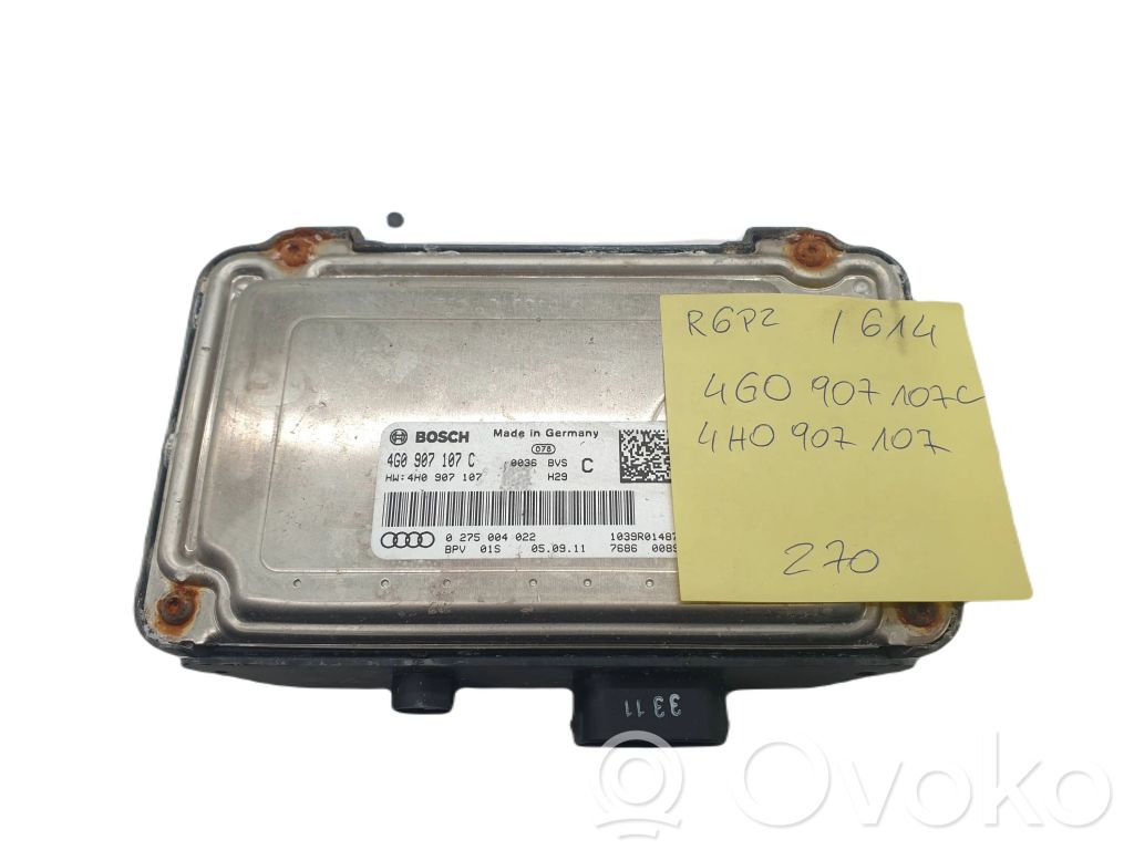 Audi A8 S8 D4 4H Video control module 