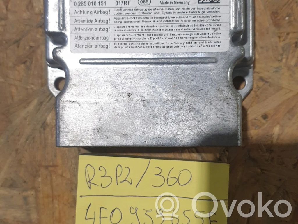 Audi A6 S6 C6 4F Airbag control unit/module 