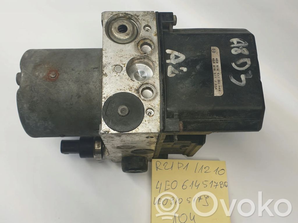 Audi A8 S8 D3 4E ABS Pump 