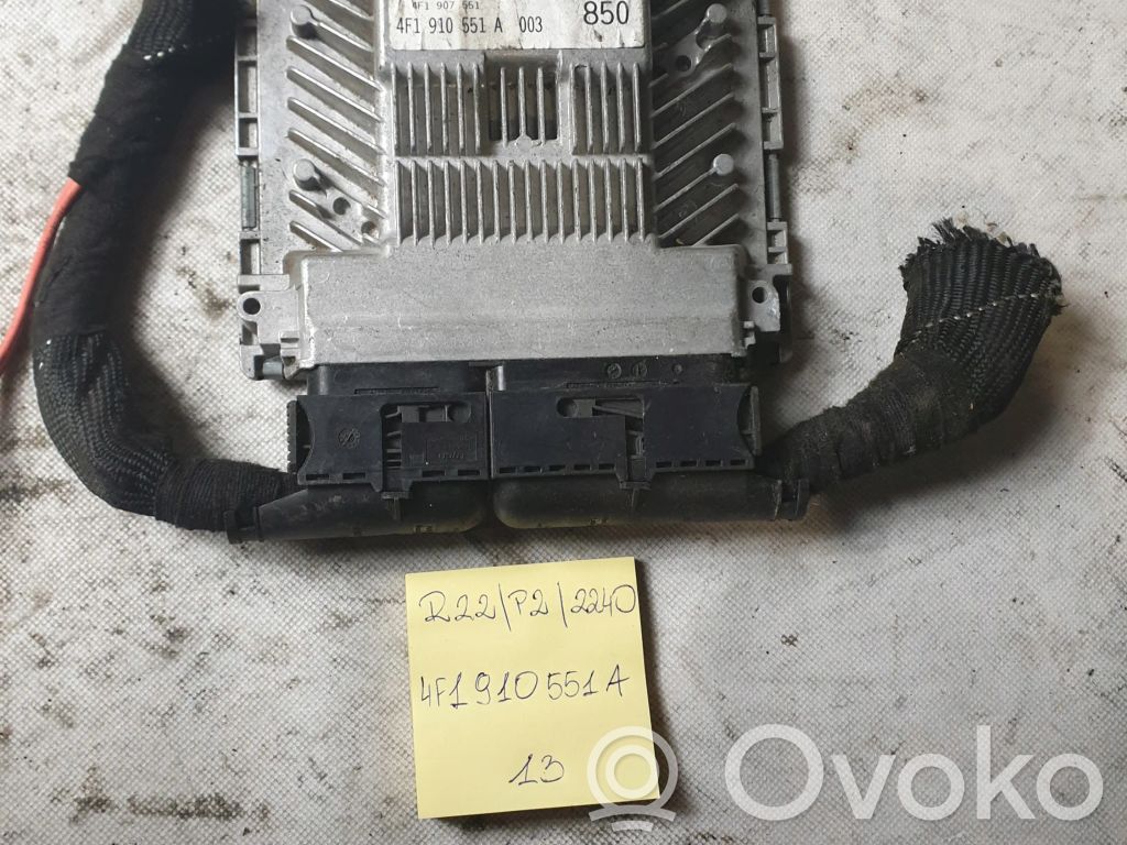 Audi A6 S6 C6 4F Engine control unit/module 