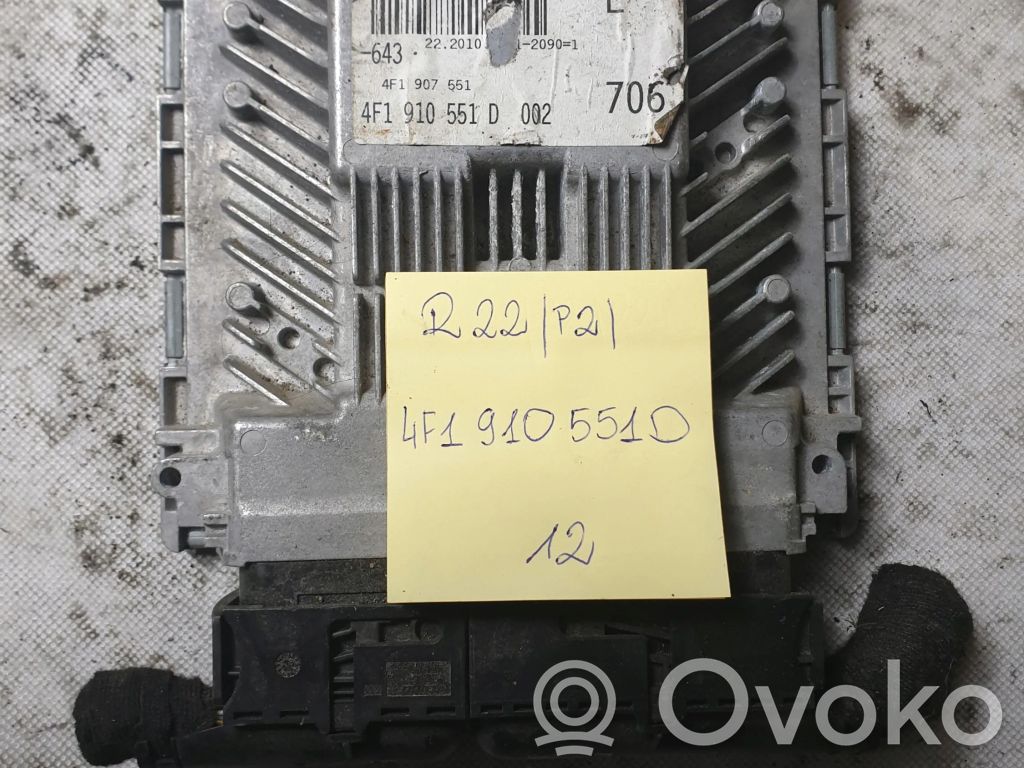 Engine control unit/module   4F1910551D