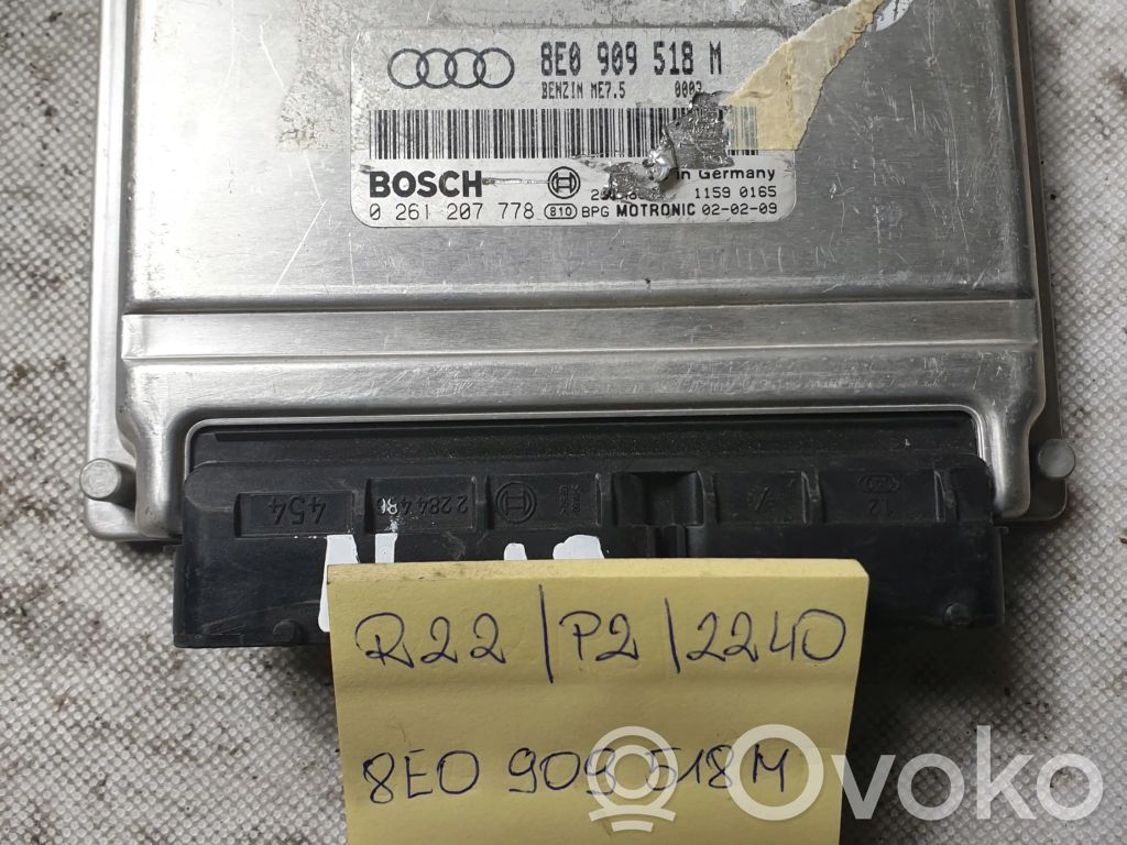 Audi A4 S4 B6 8E 8H Engine control unit/module 