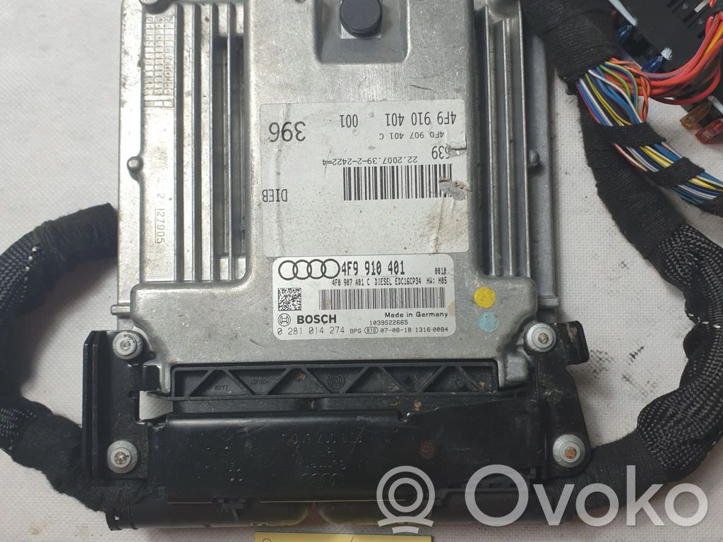 Audi A6 S6 C6 4F Engine control unit/module 