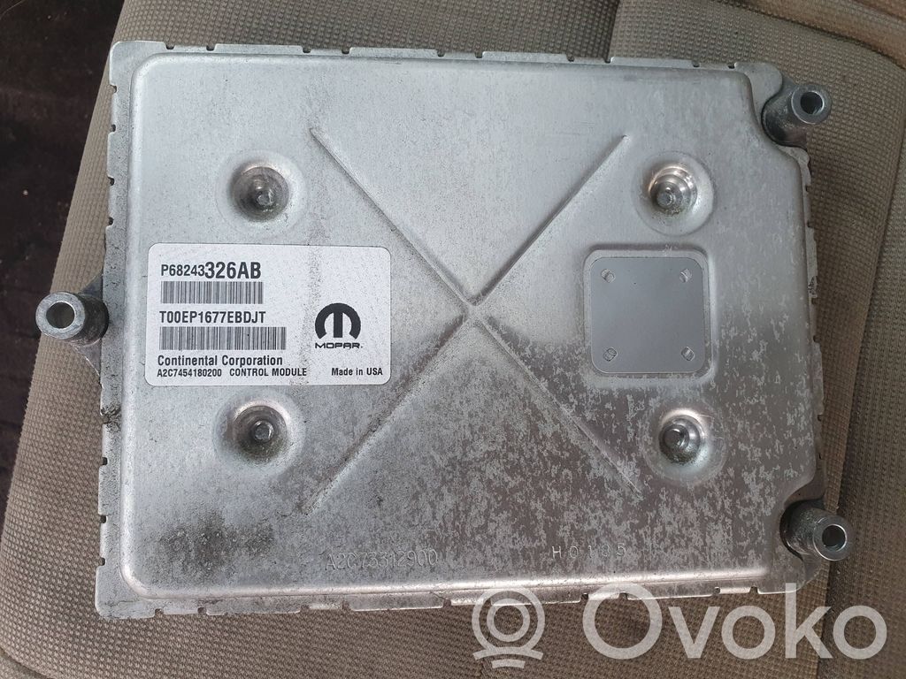 Engine control unit/module ECU   68243326AB,68284508AH,P68284508AH