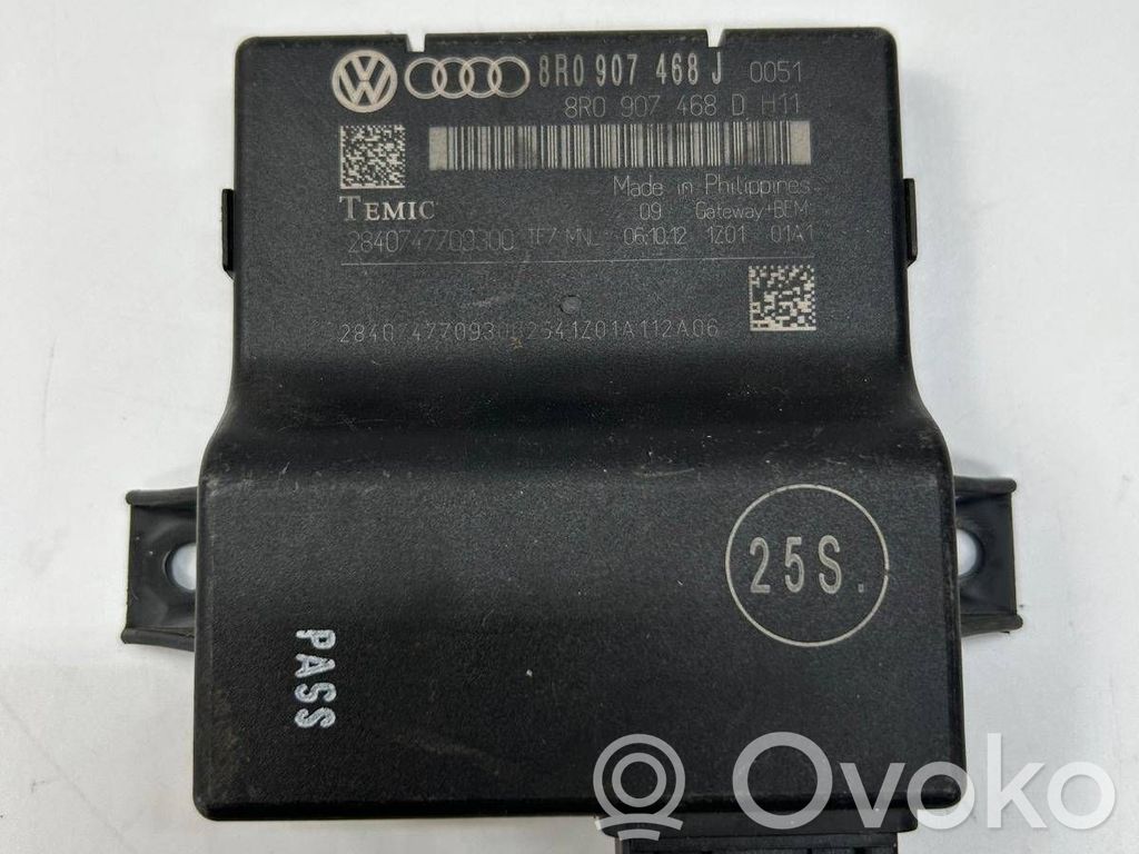 Audi Q5 SQ5 8R Módulo de control Gateway 