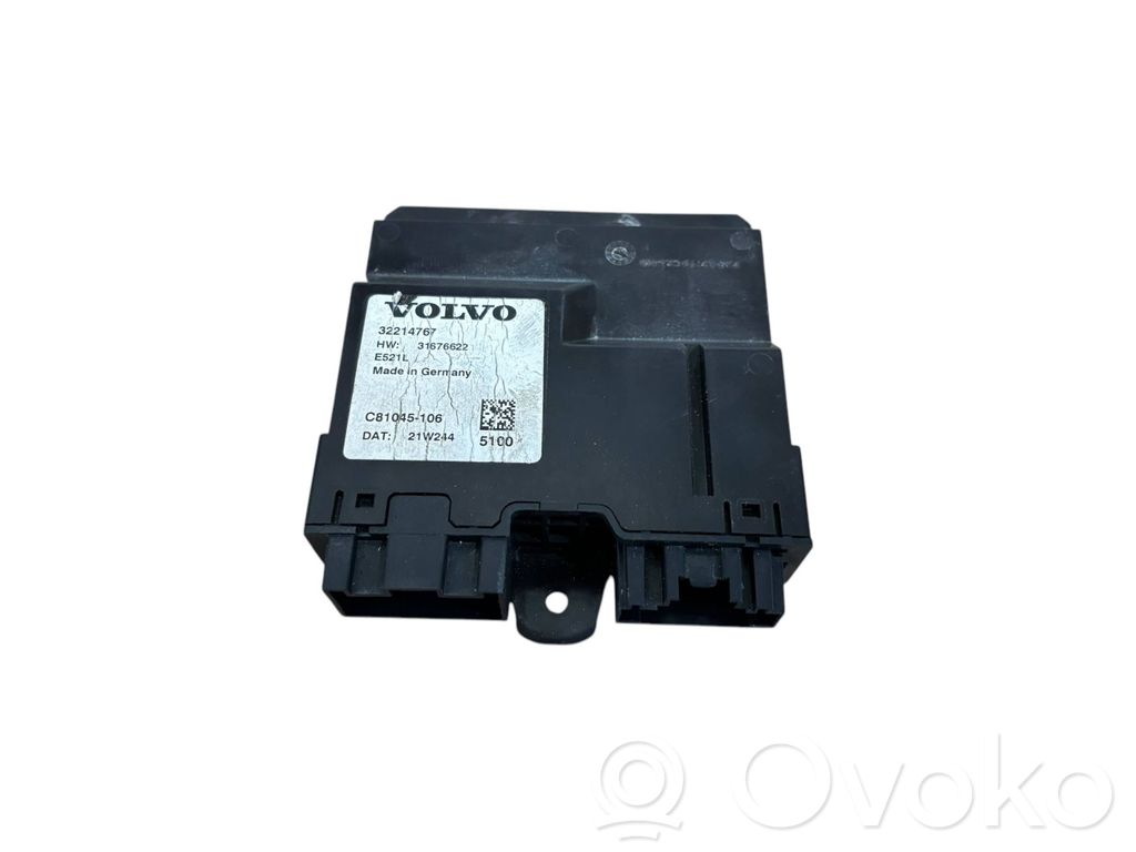 Volvo S90, V90 Tailgate/trunk control unit/module 
