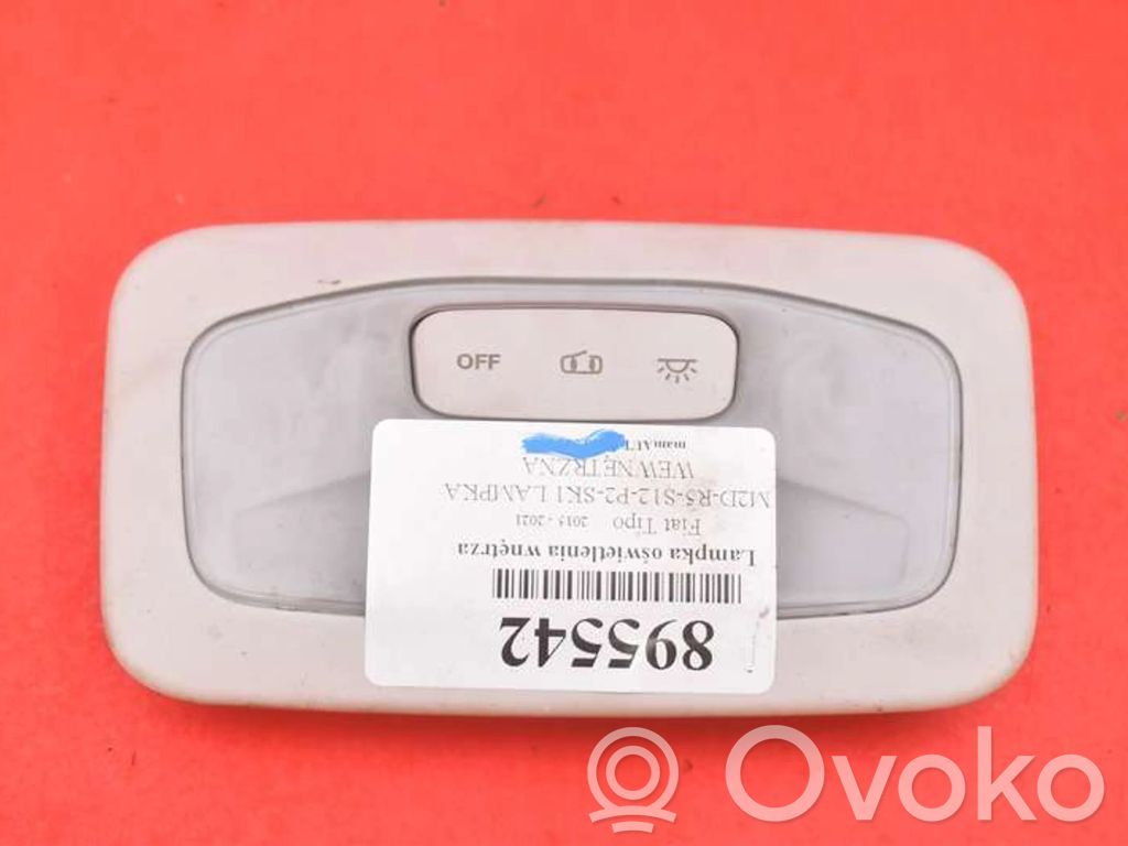 Fiat Tipo Boot/trunk interior light 