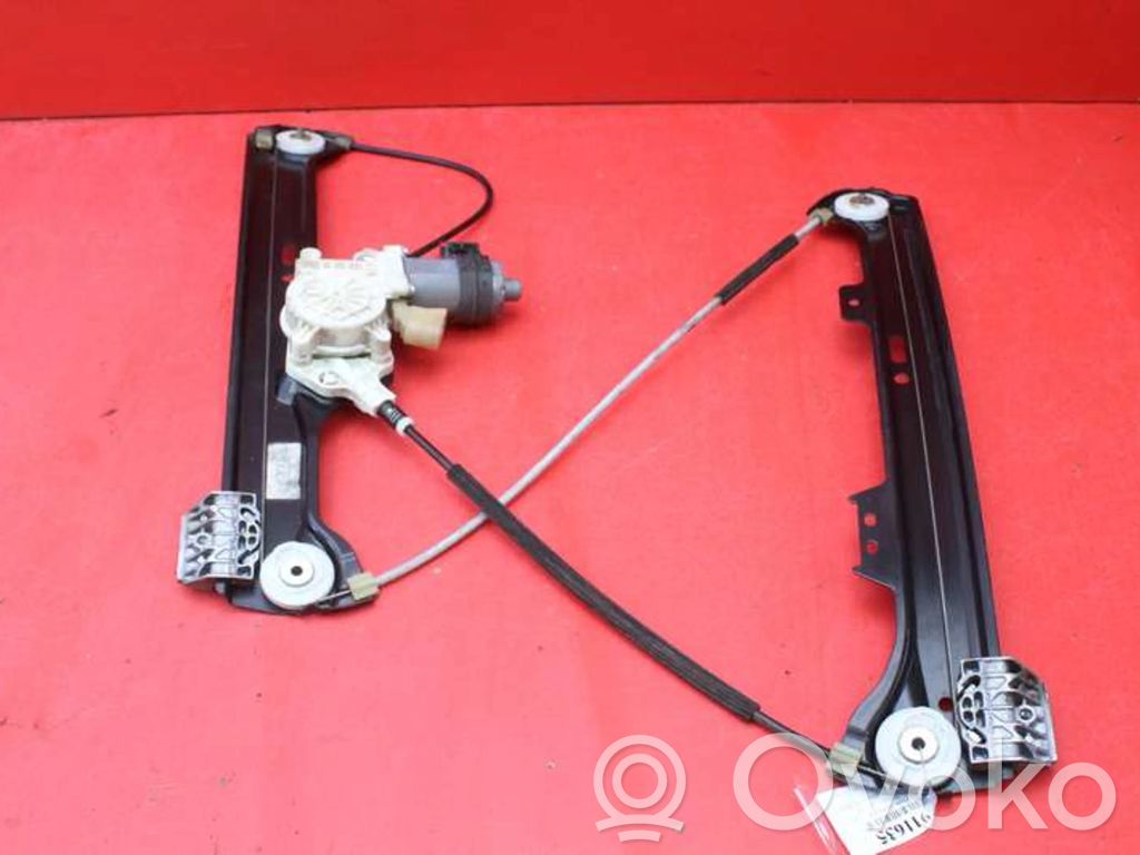 BMW 5 E60 E61 Regulador de puerta delantera con motor 
